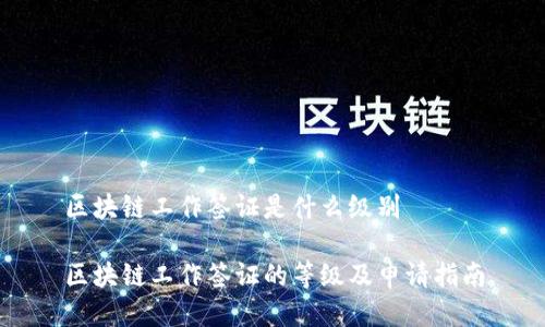 区块链工作签证是什么级别
区块链工作签证的等级及申请指南